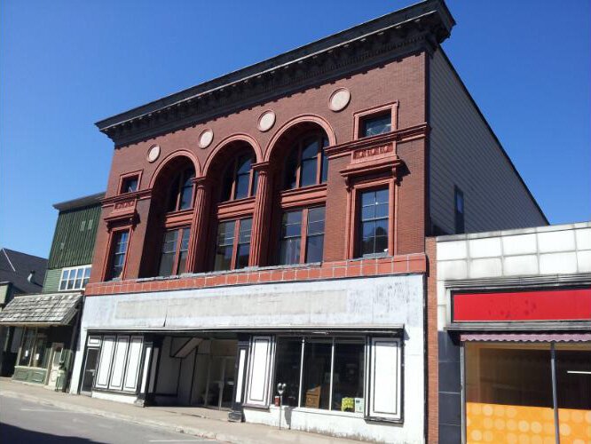 The Ruppe Building reflects Calumet's role in America's industrial growth during the copper boom.