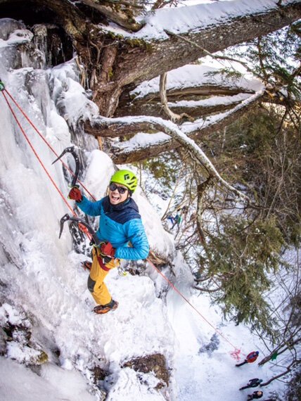 Munising is home to the annual Michigan Ice Fest, held in February.