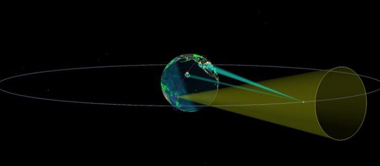 Auris signal trace. The Aerospace Enterprise team developed Auris, a small, low-cost satellite built by Michigan Tech that monitors radio frequency emissions from space.