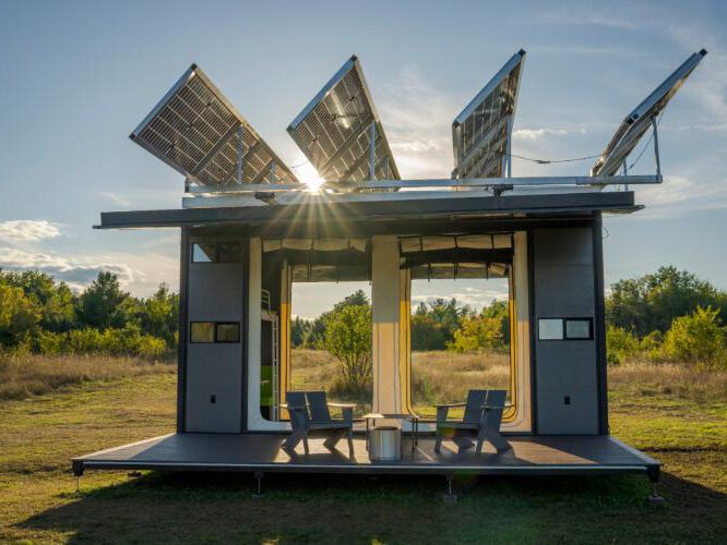 The EO Canopy is fully powered by sustainable sources and is being tested in a remote area of the U.P.