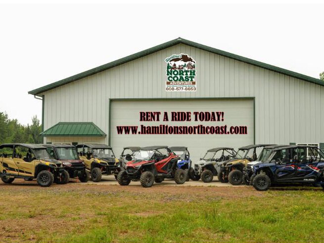 Hamilton's North Coast Adventures also leases other ORVs.  The company has a fleet of six e-ORVs.