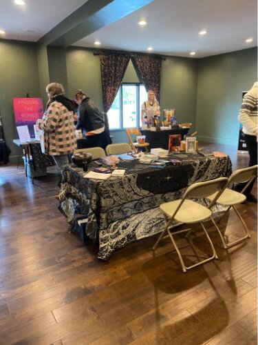 A recent book event featured fantasy authors. Photo: Ann Dallman