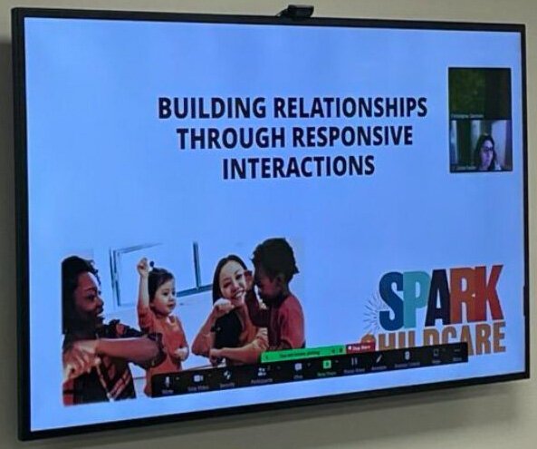 The Childcare SPARK training class.