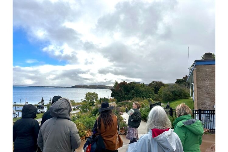 A recent public art tour hosted by the City of Marquette Office of Arts & Culture.