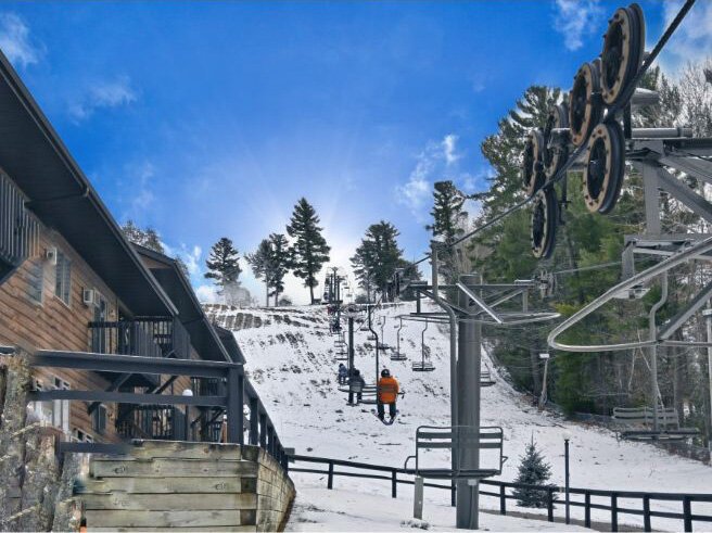 Pine Mountain has three ski lifts.