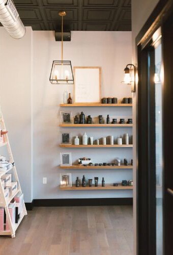 A glimpse inside Kate Pearson's salon.