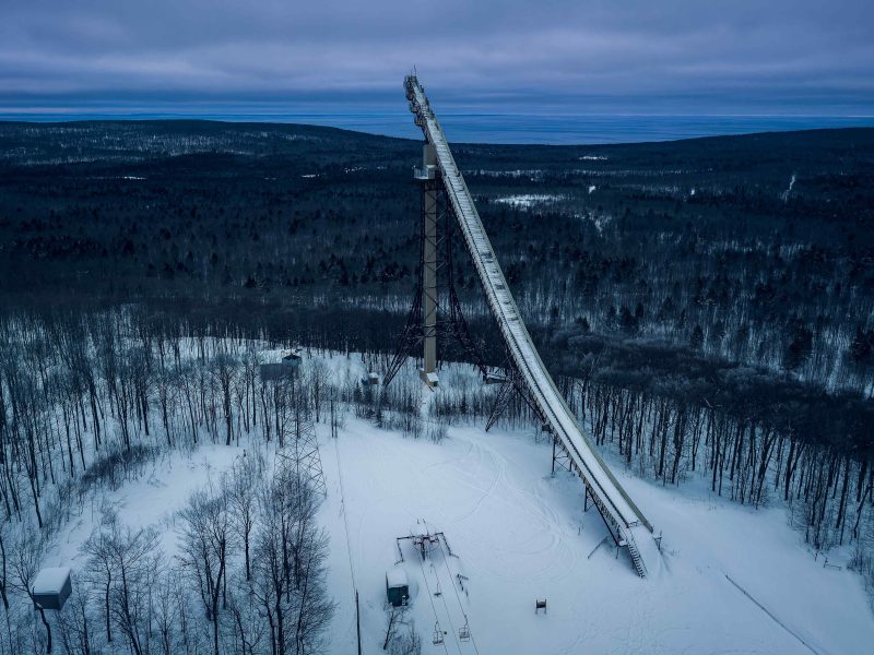 If all goes well, the first major ski event will be held in October 2024.