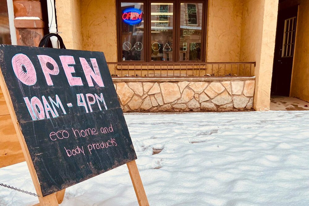 Refill U.P. shop sells a selection of environmentally friendly products to keep your home clean.