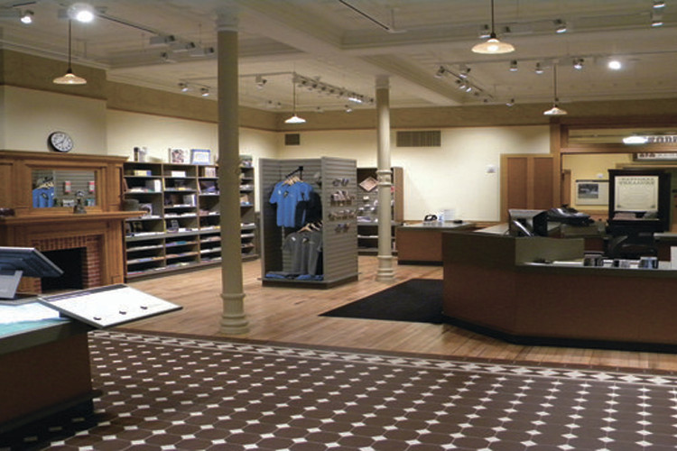 The renovated Calumet Visitor Center.