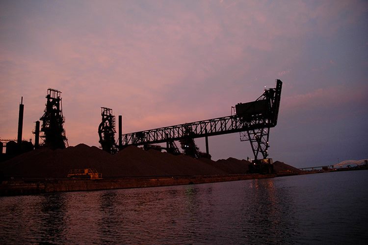 Algoma Steel Mill (Michigan Sea Grant)