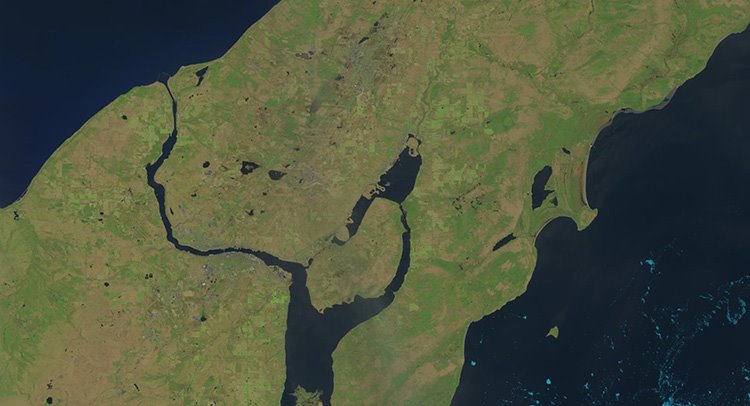 Torch Lake (Landsat)