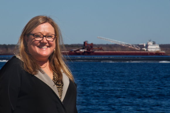 Vicki Schwab of the Delta County Economic Development Alliance.