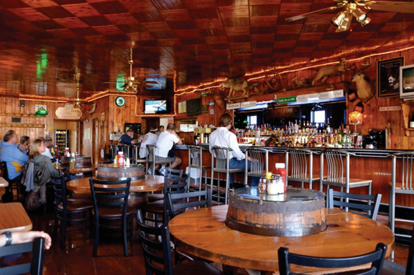 A view of the inside of Lake Superior Brewing.