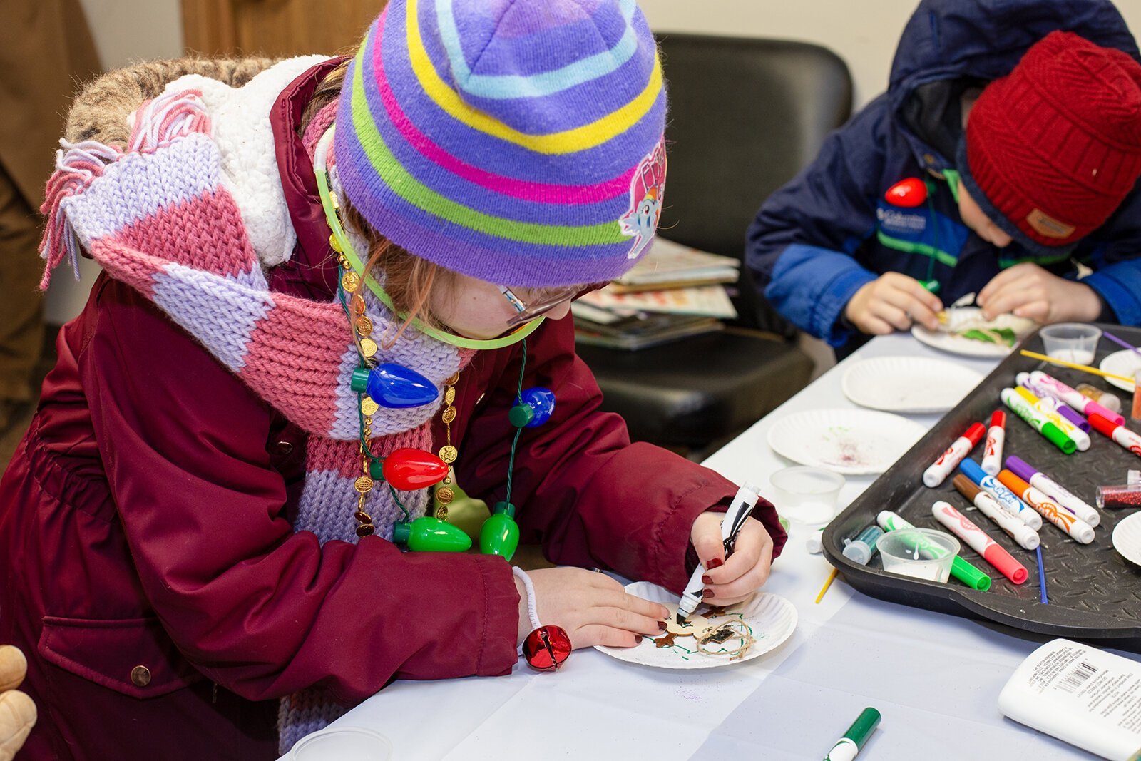 Kids enjoy free activities as part of Sanilac County CMH outreach.