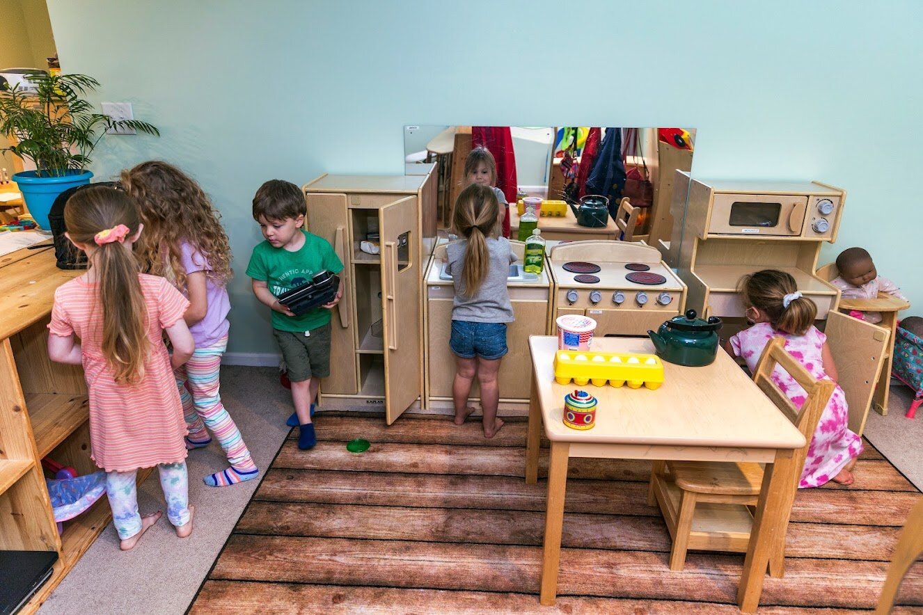 It doesn't matter that we are in our homes ... We're educators and vital to early childhood education." Trisha Dart