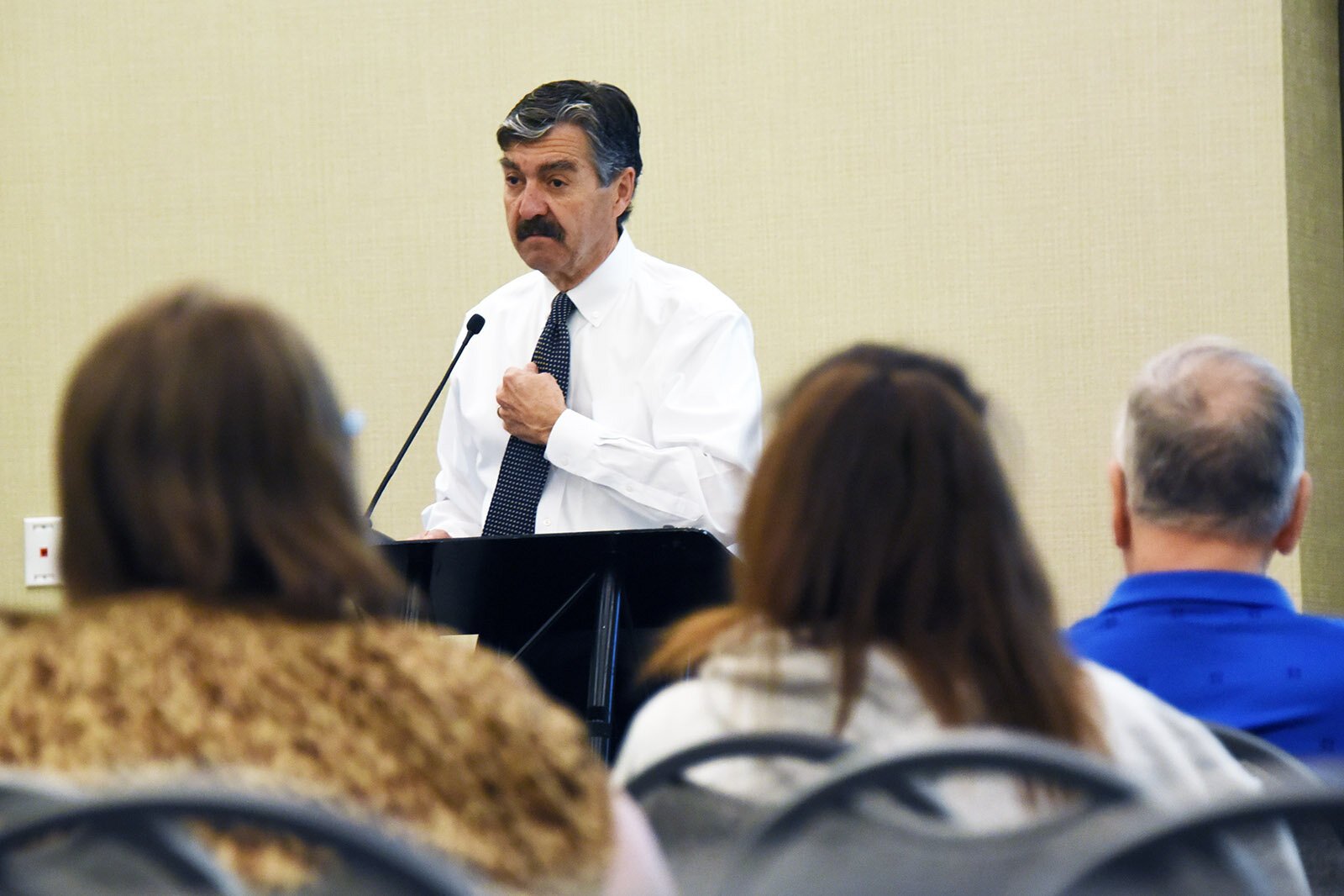 CMHAM executive director Robert Sheehan addresses conference attendees