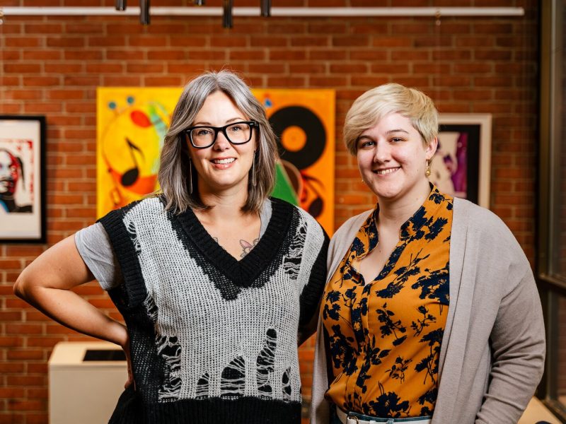 MiGen Executive Director Angela Gabridge and Program Director Kat Mehrer.