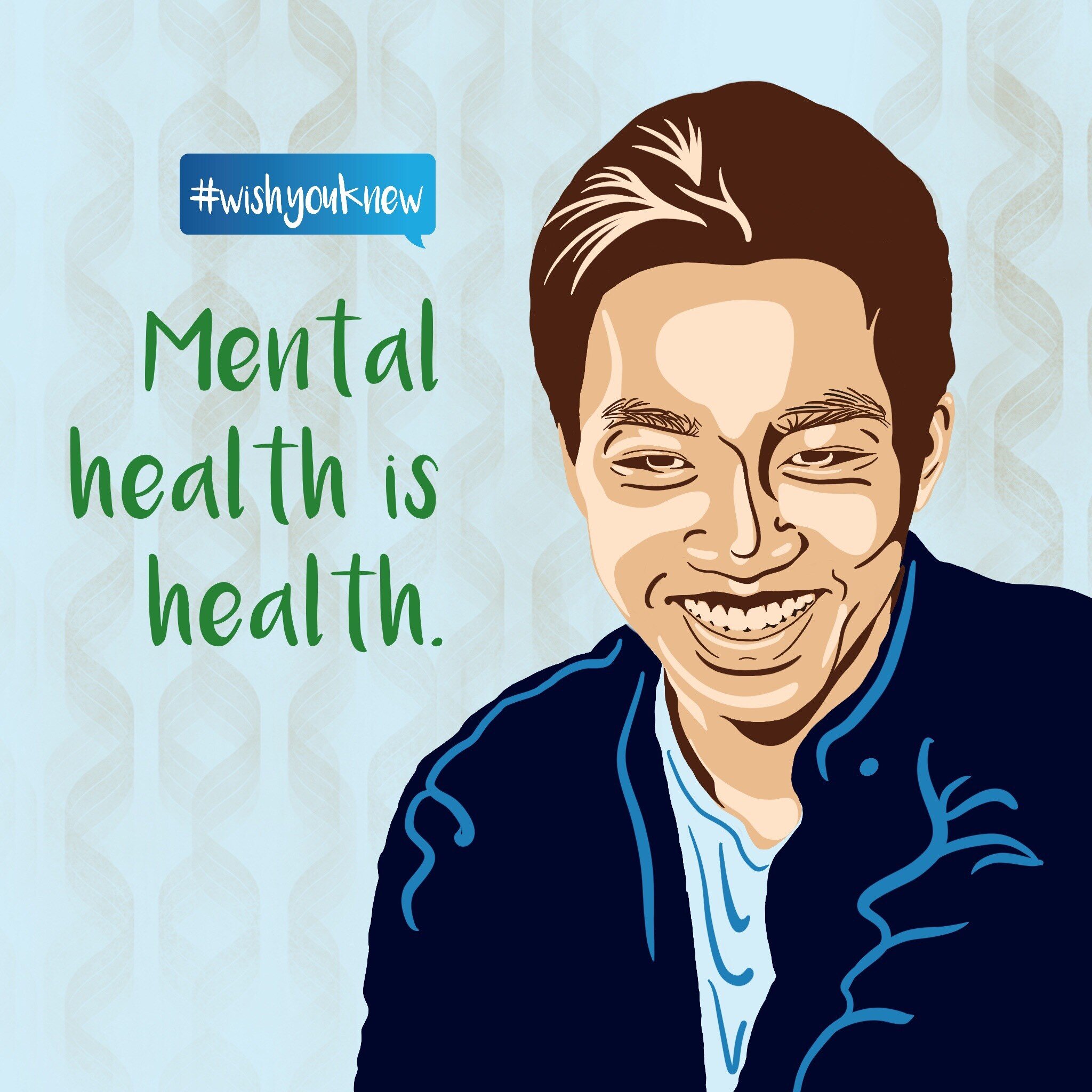 #wishyouknew "You're not alone."