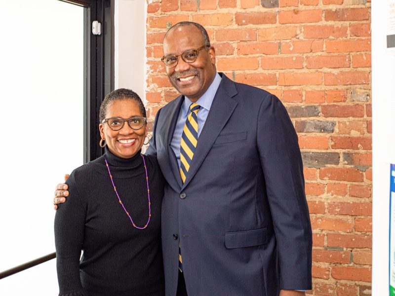 Dr. Lynn Todman and Dr. Willie Lawrence at the Center for Better Health and Wellness.