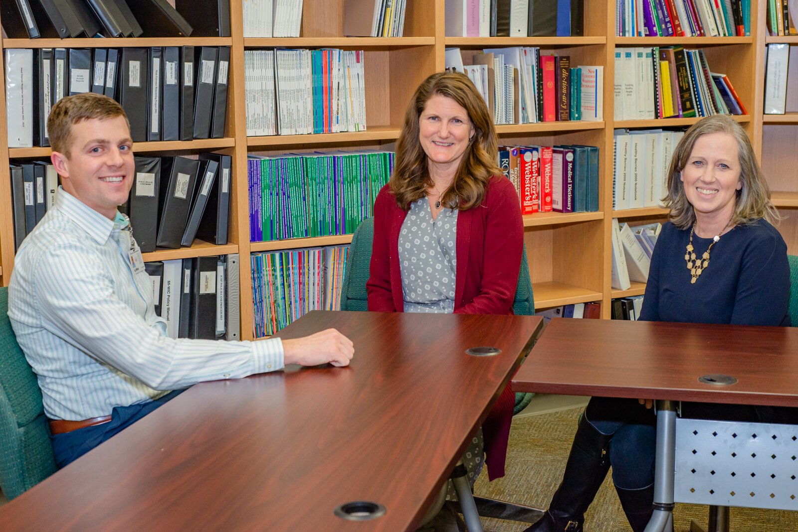Guy Miller, Melinda Gruber, and Christine Vanlandingham.