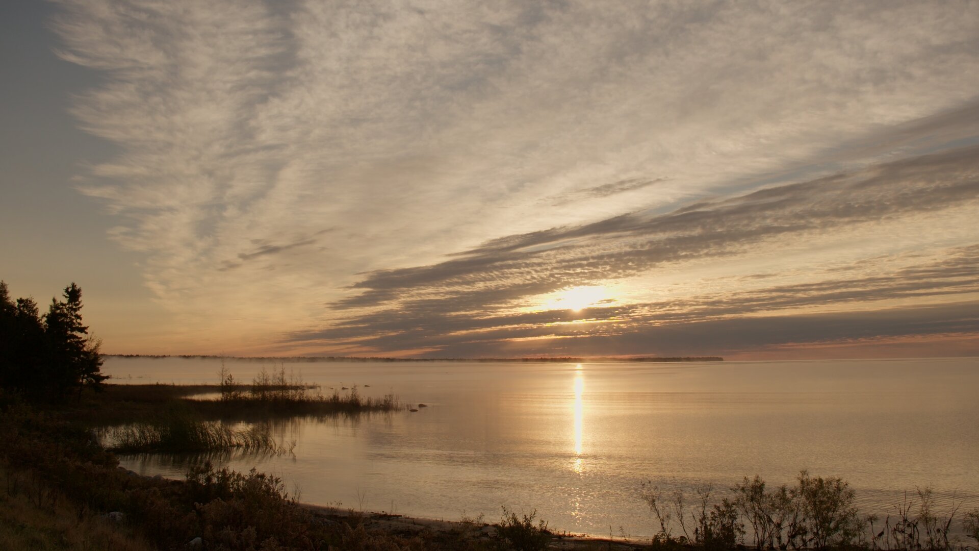 Lake Michigan in the eastern Upper Peninsula.