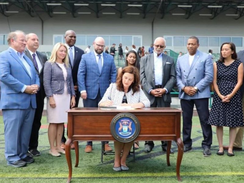 Gov. Gretchen Whitmer signs bill creating MI Nonprofit Relief Fund.