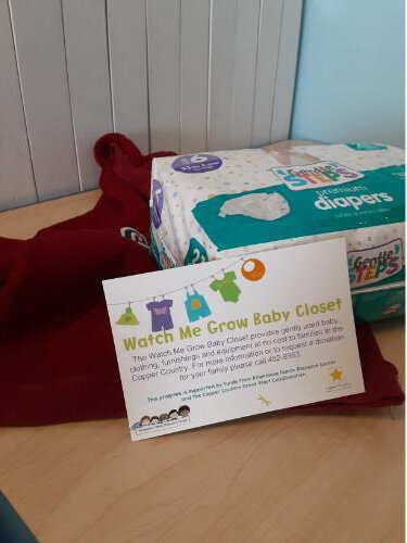 Many families accessed much needed supplies like diapers through the Keweenaw Family Resource Center’s Baby Closet during the pandemic