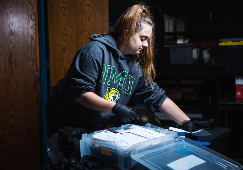 NMU stock photo of former cold case student Autumn Combs