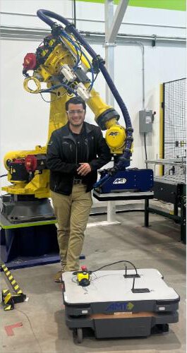 Chris Gomez, automation engineer, transferred from NMC and graduated from LSSU.