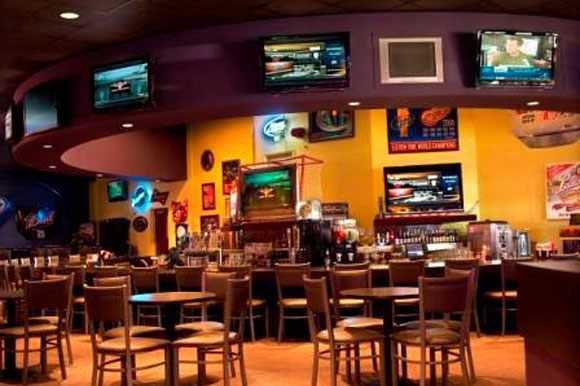 The current Island Sports Bar at the Island Resort & Casino.