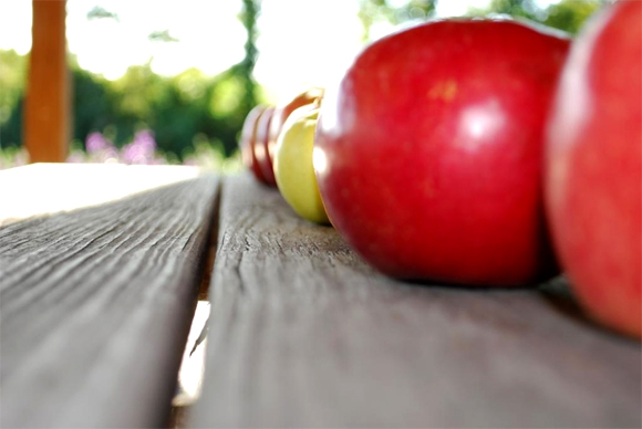 An apple a day, they say, keeps the doctor away.