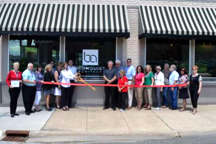 Blomquist Architects' new Iron Mountain location.