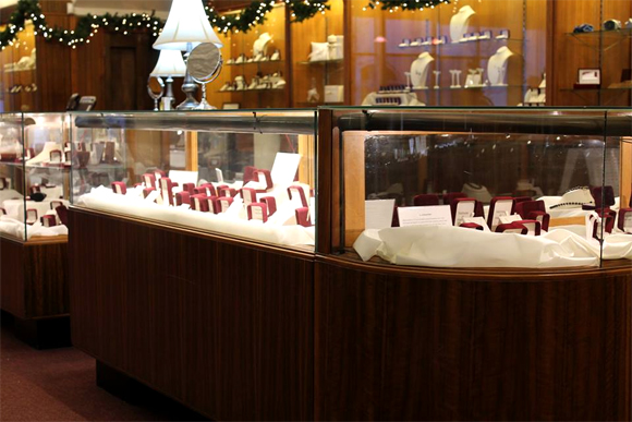 One of the beautiful displays at Wattsson and Wattsson.